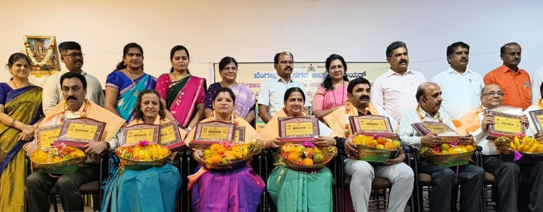 Felicitation for 100% SSLC Results